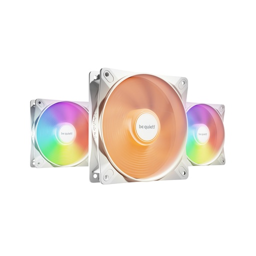 [75995] Вентилятор для компьютерного корпуса Bequiet! Light Wings LX 120mm PWM high-speed Triple pack White