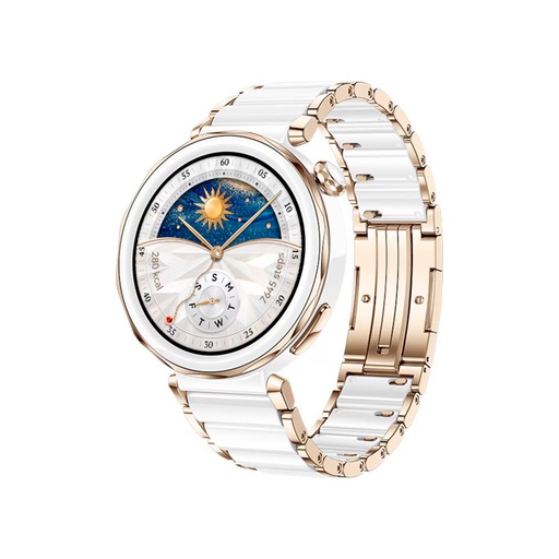 [67355] Смарт часы Huawei Watch GT 5 Pro JNA-B29 42mm White Ceramic Strap