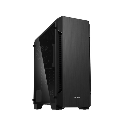 [55808] Компьютерный корпус Zalman S3 TG Black без Б/П