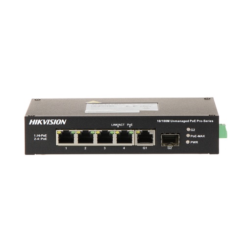 [77178] Коммутатор Hikvision DS-3T0306HP/No Power unit