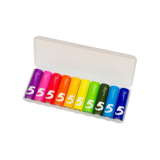 [46961] Батарейки Xiaomi AA Rainbow Batteries (10 штук в упаковке)