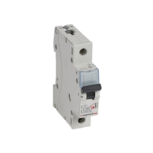 [58141] Автоматический выключатель Legrand 404032 1П C40A TX3 6000 6kA