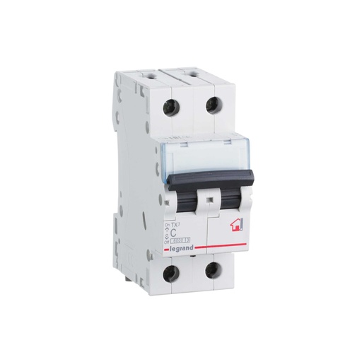 [76520] Автоматический выключатель Legrand 404042 2П C 16A TX3 6000 6kA
