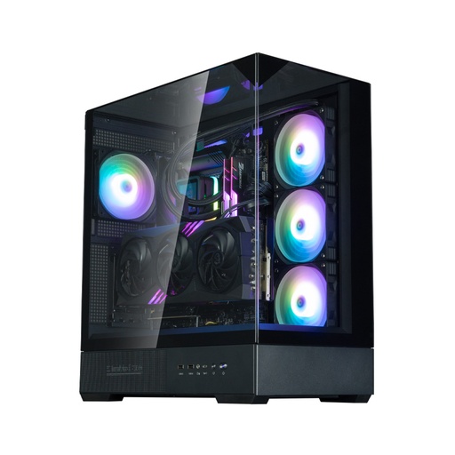 [79483] Компьютерный корпус Zalman P40 Prism Plus Black без Б/П