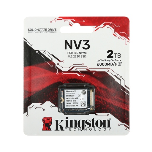 [80281] Твердотельный накопитель SSD Kingston SNV3SM3/2T0 2TB Mini M.2 2230 PCIe Gen4 x4