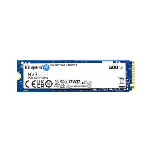 [67170] Твердотельный накопитель SSD Kingston NV3 SNV3S/500G M.2 NVMe PCIe 4.0x4