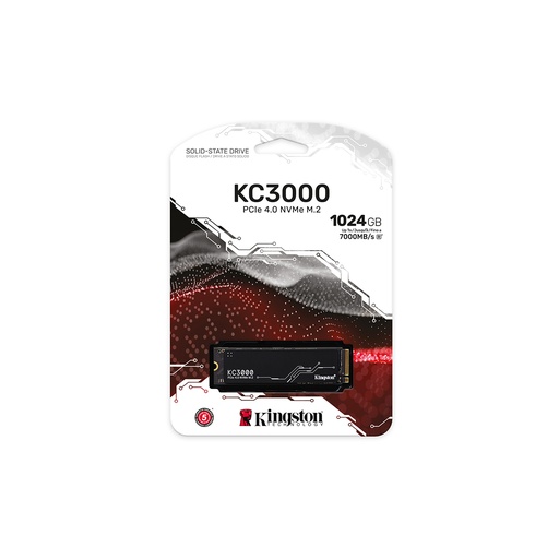 [43567] Твердотельный накопитель SSD Kingston SKC3000S/1024G M.2 NVMe PCIe 4.0