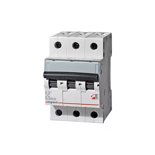 [64836] Автоматический выключатель Legrand 404061 3П C 50A TX3 6000 6kA