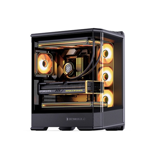 [79430] Компьютерный корпус Jonsbo D400 Black без Б/П