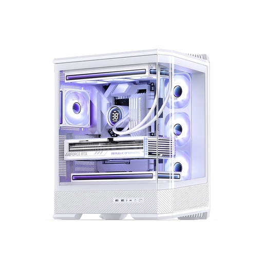 [79431] Компьютерный корпус Jonsbo D400 White без Б/П