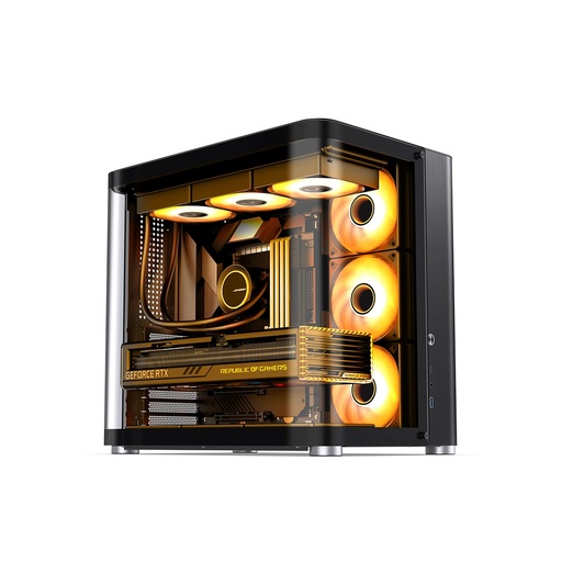 [82805] Компьютерный корпус Jonsbo TK-2 Black без Б/П