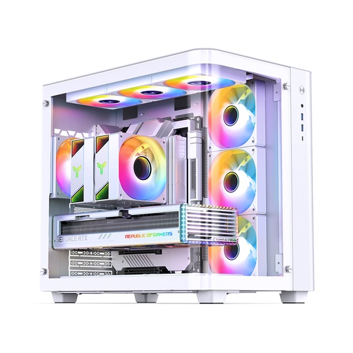 [61576] Компьютерный корпус Jonsbo TK-3 White без Б/П