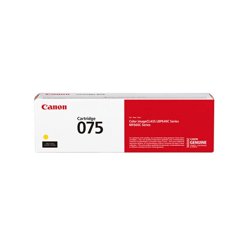 [87119] Картридж Canon CARTRIDGE 075 Yellow
