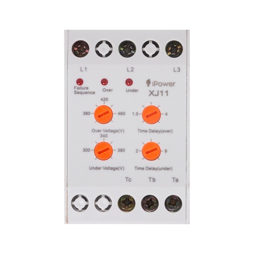 [56940] Реле контроля фаз и напряжения iPower XJ11