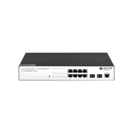 [80524] Коммутатор BDCOM S2500-8T2S