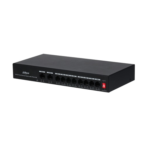 [40143] Коммутатор Dahua DH-PFS3010-8ET-65