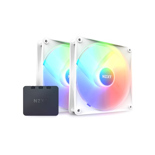 [61963] Комплект кулеров для компьютерного корпуса NZXT F140 RGB Core RF-C14DF-W1 White 2в1