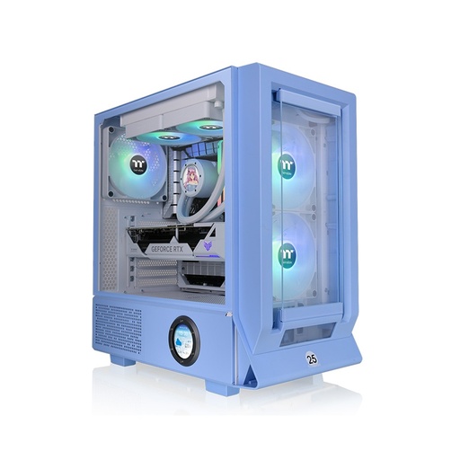 [65641] Компьютерный корпус Thermaltake Ceres 350 MX Hydrangea Blue без Б/П