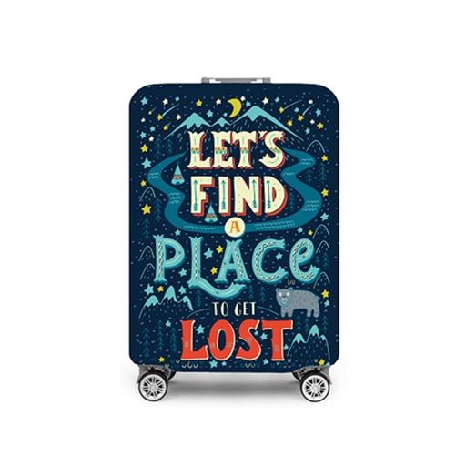 [42013] Чехол для чемодана Travelsky Lets Get Lost S