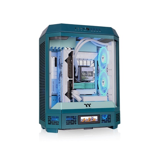[86892] Компьютерный корпус Thermaltake The Tower 600 Transformative Teal без Б/П