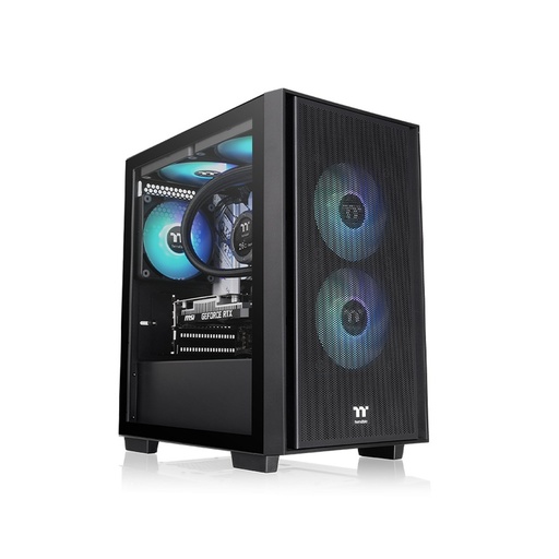 [84559] Компьютерный корпус Thermaltake Versa H16 Black без Б/П