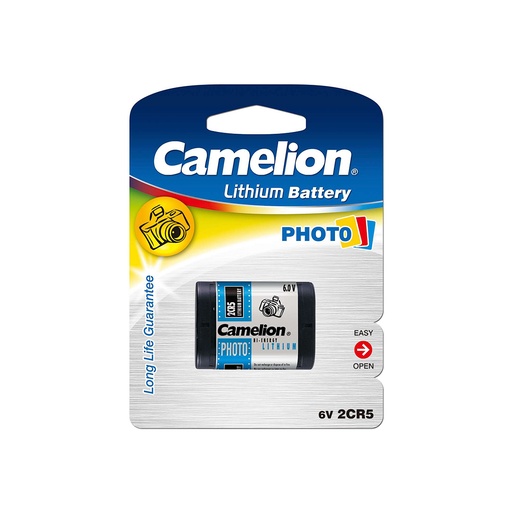 [25432] Батарейка CAMELION Lithium 2CR5-BP1