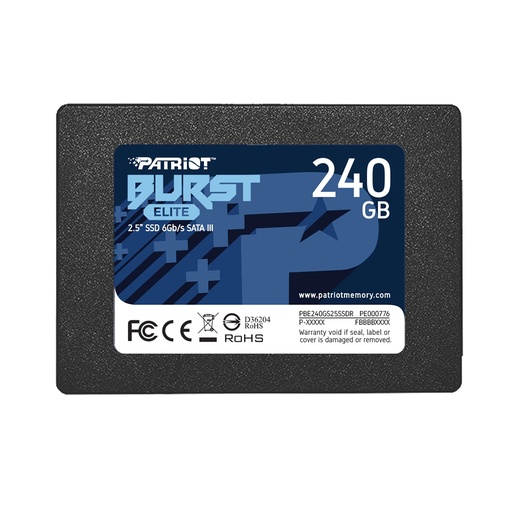 [50179] Твердотельный накопитель SSD Patriot Burst Elite 240GB SATA
