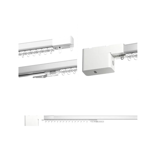 [84974] Умный карниз для штор Яндекс, длина 1,8-3 м, работает с Алисой, Zigbee