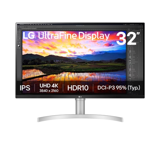 [87250] Монитор 31,5" LG 32UN650K White