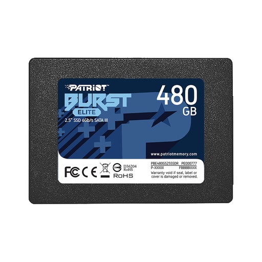 [50180] Твердотельный накопитель SSD Patriot Burst Elite 480GB SATA
