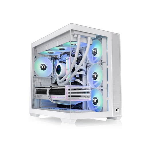[84609] Компьютерный корпус Thermaltake View 380 TG ARGB White без Б/П