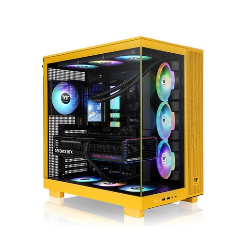 [84615] Компьютерный корпус Thermaltake View 380 XL TG ARGB Bumblebee без Б/П