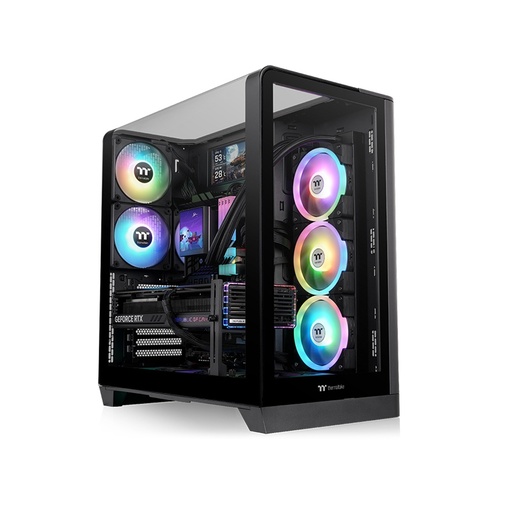 [85576] Компьютерный корпус Thermaltake View 390 TG Black без Б/П
