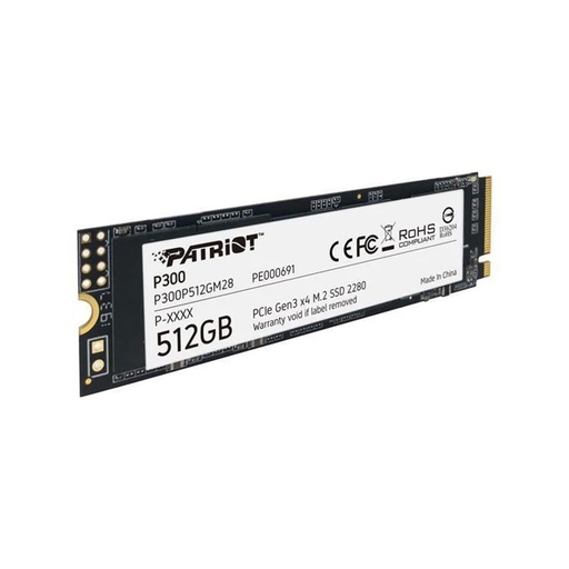 [50184] Твердотельный накопитель SSD Patriot P300 512GB M.2 NVMe PCIe 3.0x4