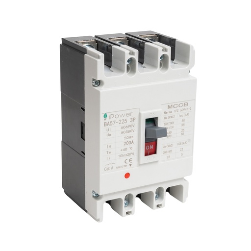 [18763] Автоматический выключатель iPower ВА57-225 3P 200A