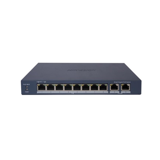 [77186] Коммутатор Hikvision DS-3E1510P-EI/M-8P2F