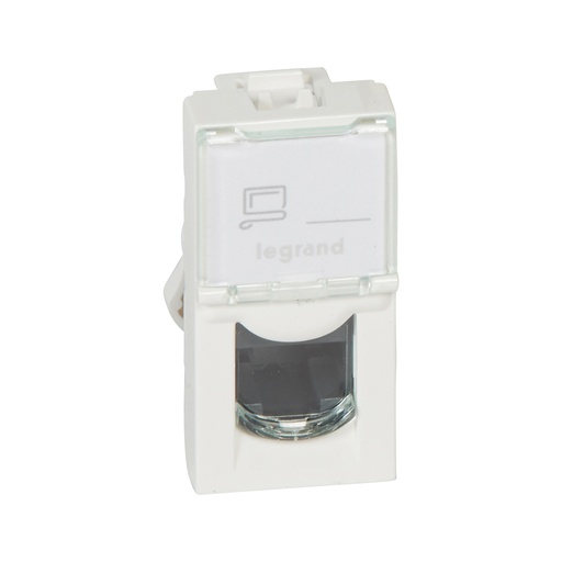 [45746] Розетка 1xRJ45 Cat.5 Legrand Mosaic