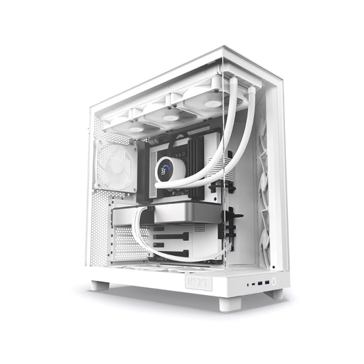 [61937] Компьютерный корпус NZXT H6 Flow CC-H61FW-01 White без Б/П