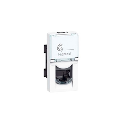 [72846] Розетка 1xRJ45 Cat.6 FTP Legrand Mosaic