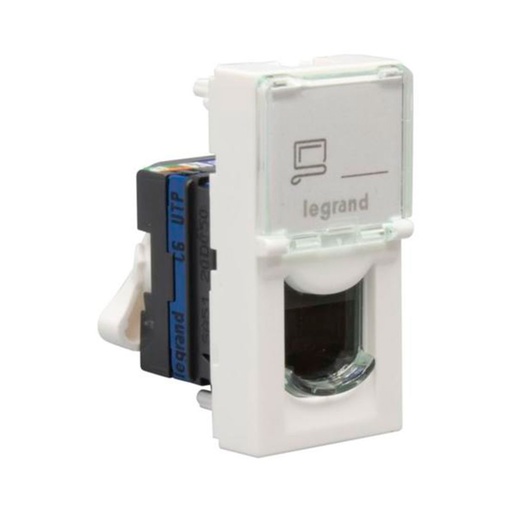 [49391] Розетка 1xRJ45 Cat.6 Legrand Mosaic
