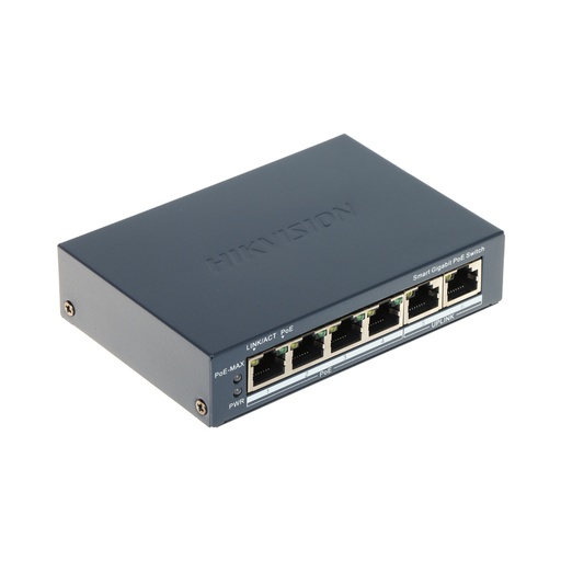 [85647] Коммутатор Hikvision DS-3E1506P-EI/M-4P1T1F