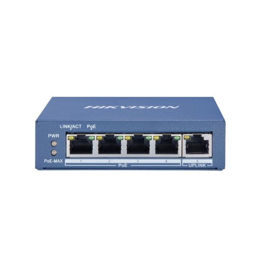 [86397] Коммутатор Hikvision DS-3E0505P-E/M(B)