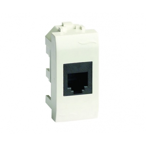 [89045] Телефонная розетка RJ12 DKC серия Brava 76120B