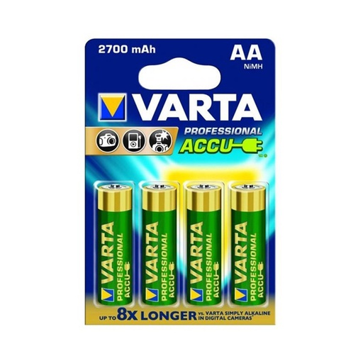 [88098] Аккумулятор VARTA R2U Mignon 1.2V - HR6/ AA 2700 мАч (4 шт)