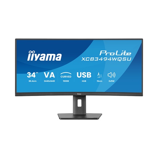 [81117] Монитор iiyama ProLite PL3494WQ XCB3494WQSU-B1 34"