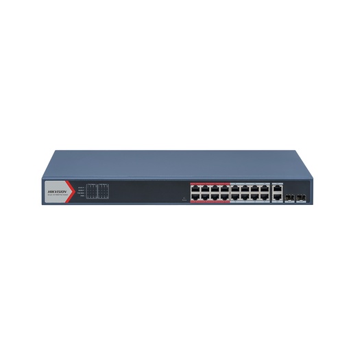 [68773] Коммутатор Hikvision DS-3E1318P-EI (B)