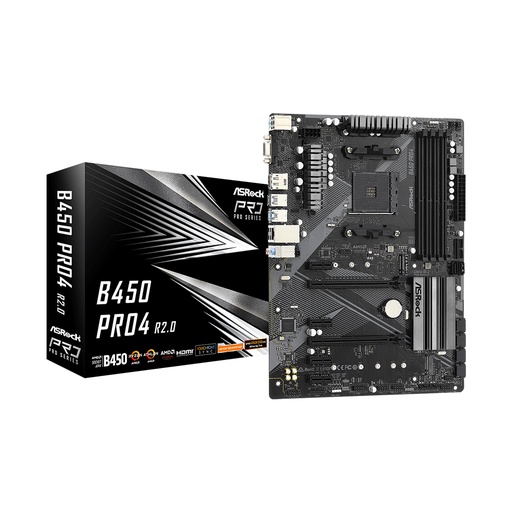 [37403] Материнская плата ASRock B450 PRO4 R2.0
