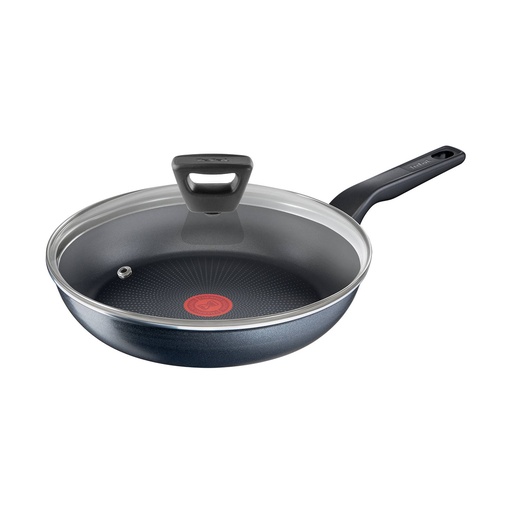 [55633] Сковорода c крышкой Tefal Force 4218928 28см