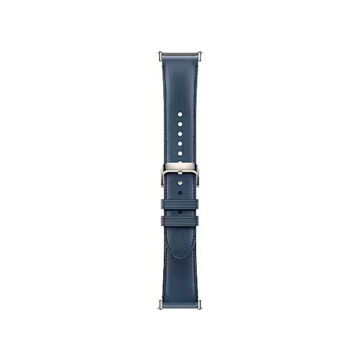 [77339] Кожаный сменный браслет Xiaomi Leather Quick Release Strap Glacier Blue