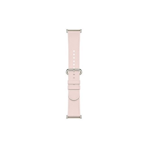 [77485] Кожаный сменный браслет Xiaomi Leather Quick Release Strap Sakura Pink